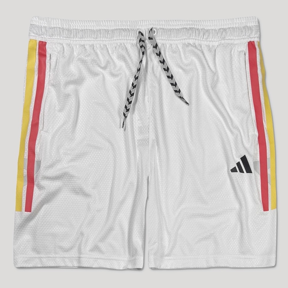 Adidas House Of Tiro Nations Pack Shorts - NWT Mens XL White / Multi #49320-H10